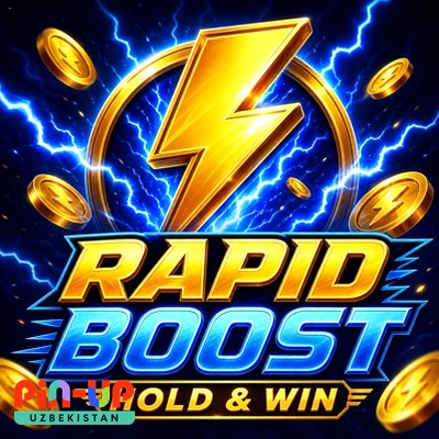 Rapid Boost — Pin UP O‘zbekiston Kazino Lobby o‘yini «Rapid Boost» — banner ko‘rinishi